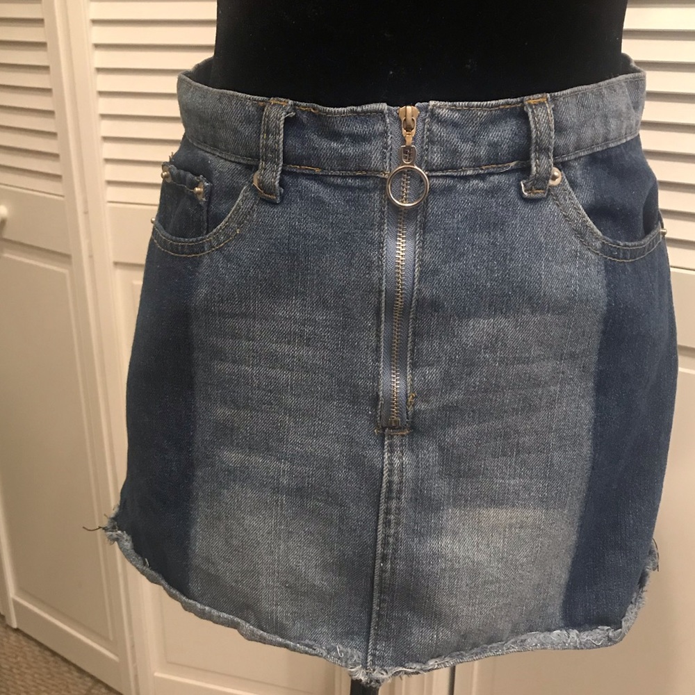 Forever 21 Jean mini skirt